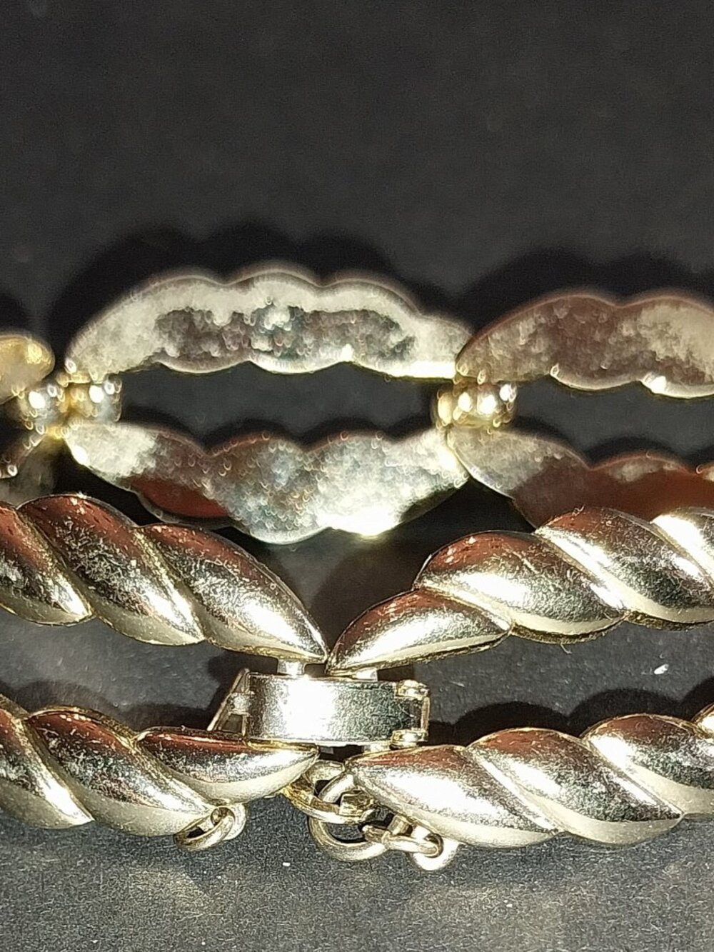 Monet Gold Tone Bracelet